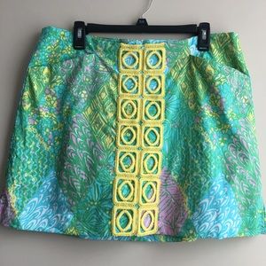 EUC LILLY PULITZER Skort size 14